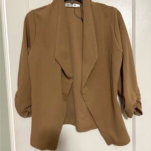 Doublju Women's Brown Blazer